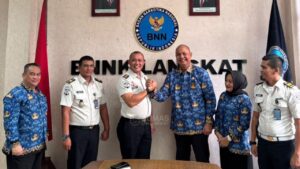 Langkah Perdana Plt Lapas Narkotika Langkat Yan Patmos Kordinasi dan Silaturahmi dengan BNNK Langkat Perkuat Sinergi P4GN