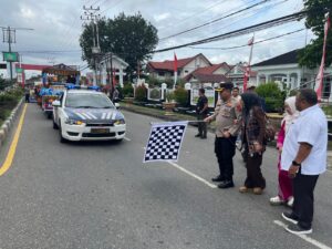 Kapolres Agara Lepas Karnaval Budaya, Warna-Warni Tradisi Semarakkan Hari Jadi Ke-52 Kabupaten Aceh Tenggara