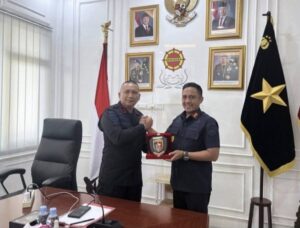 Perkuat Sinergitas, Kalapas Binjai Kunjungi Markas Komando Pasukan Brimob I Polri di Kota Medan