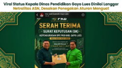 Viral di Media Sosial, Kepala Dinas Pendidikan Gayo Lues Diduga Langgar Netralitas ASN: Desakan Penindakan Tegas Menggema