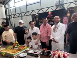 Mengiringi Syukuran Hari Lahir ke 39 Pembina DPC GRIB Jaya Kota Medan Ferdy Sembiring, Kebahagiaan Anak Yatim Menjadi Hadiah Terindah