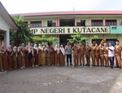 Kapolres Aceh Tenggara Motivasi Pelajar SMPN 1 Kutacane: Gantungkan Cita-cita Setinggi Langit, Tolak Bullying
