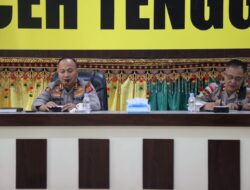 Kapolres Aceh Tenggara Pimpin Anev Mingguan, Tekankan Peningkatan Kinerja dan Pelayanan Presisi
