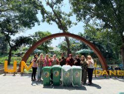 Langkah Nyata Peduli Lingkungan, PALEM DAS Indonesia Bantu 4 Tong Sampah Untuk UMKM Center