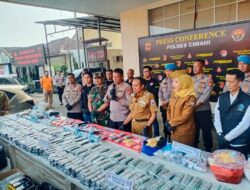 Kerja Nyata Lindungi Generasi Muda, pengamat Apresiasi Kapolres Cimahi dan jajaran Ungkap 506 Ribu Obat Keras