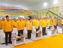 Musda XI Golkar Bandar Lampung Resmi Dibuka, Aprozi Alam Tekankan Program dan Target 2029