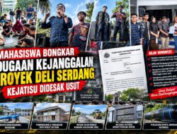 AGJM Bongkar Dugaan Kejanggalan Proyek Deli Serdang, Kejatisu Didesak Usut dari Hulu hingga Hilir